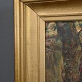 Painting “The Market” by Laurens – Early 20th century