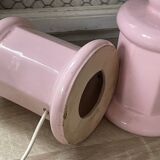 Pair of vintage ceramic lamps