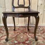 Suite de 6 chaises cannées de style Vénitiennes - Louis XV