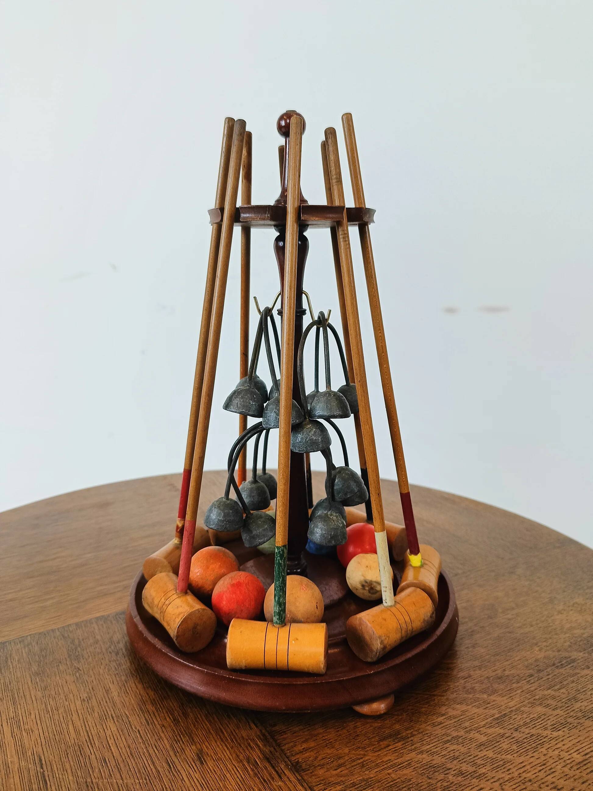 Table miniature croquet set
