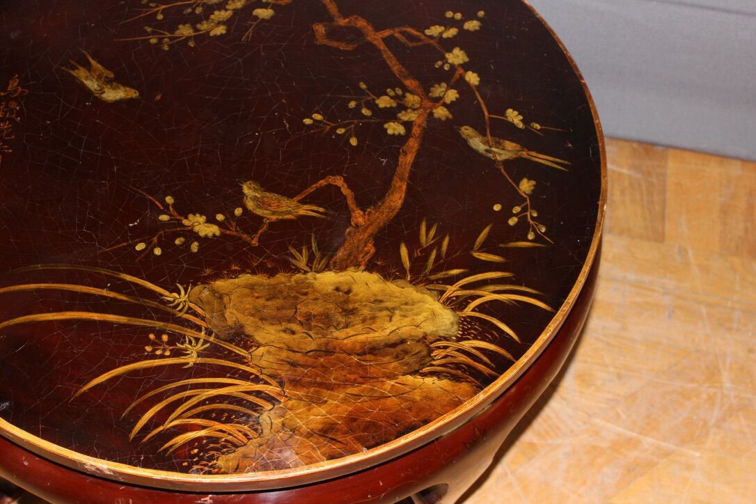 Chinese lask coffee table circa 1930