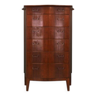 Commode en acajou, design danois, années 1960, fabricant : Øm Mobelfabr