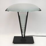 Post Modern Italian Murano Glass Mushroom Table Lamp, 1980s