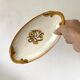 Old 1900 Creil and Montereau eyelet dishes