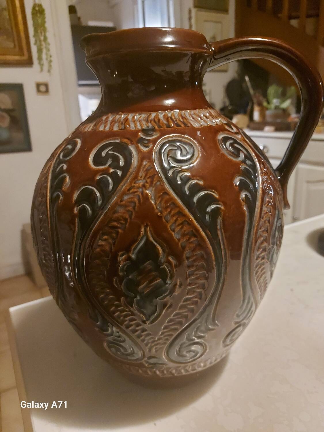 Earthenware jug