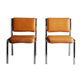 Pair of 70s design chairs