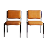 Pair of 70s design chairs