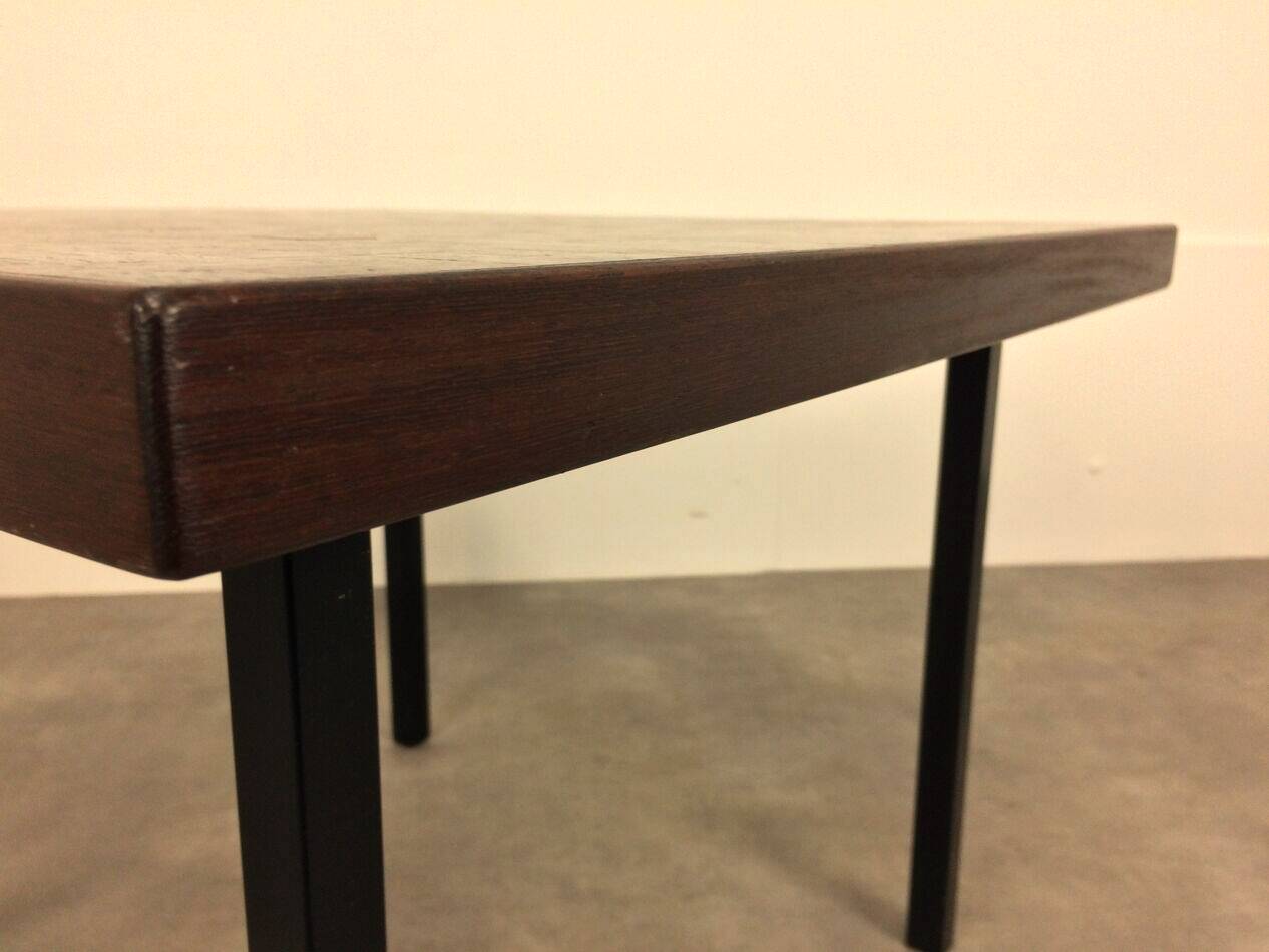Dieter Waeckerlin coffee table in palm wood marquetry.