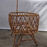 Rattan cradle