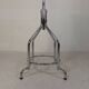 Freestanding Tubax coat rack with 6 double hooks, 1950s