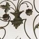Wrought iron wall gate