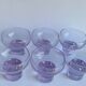 Set of 6 Alexandrit glasses designed by Sergio Asti for Arnolfo di Cambio