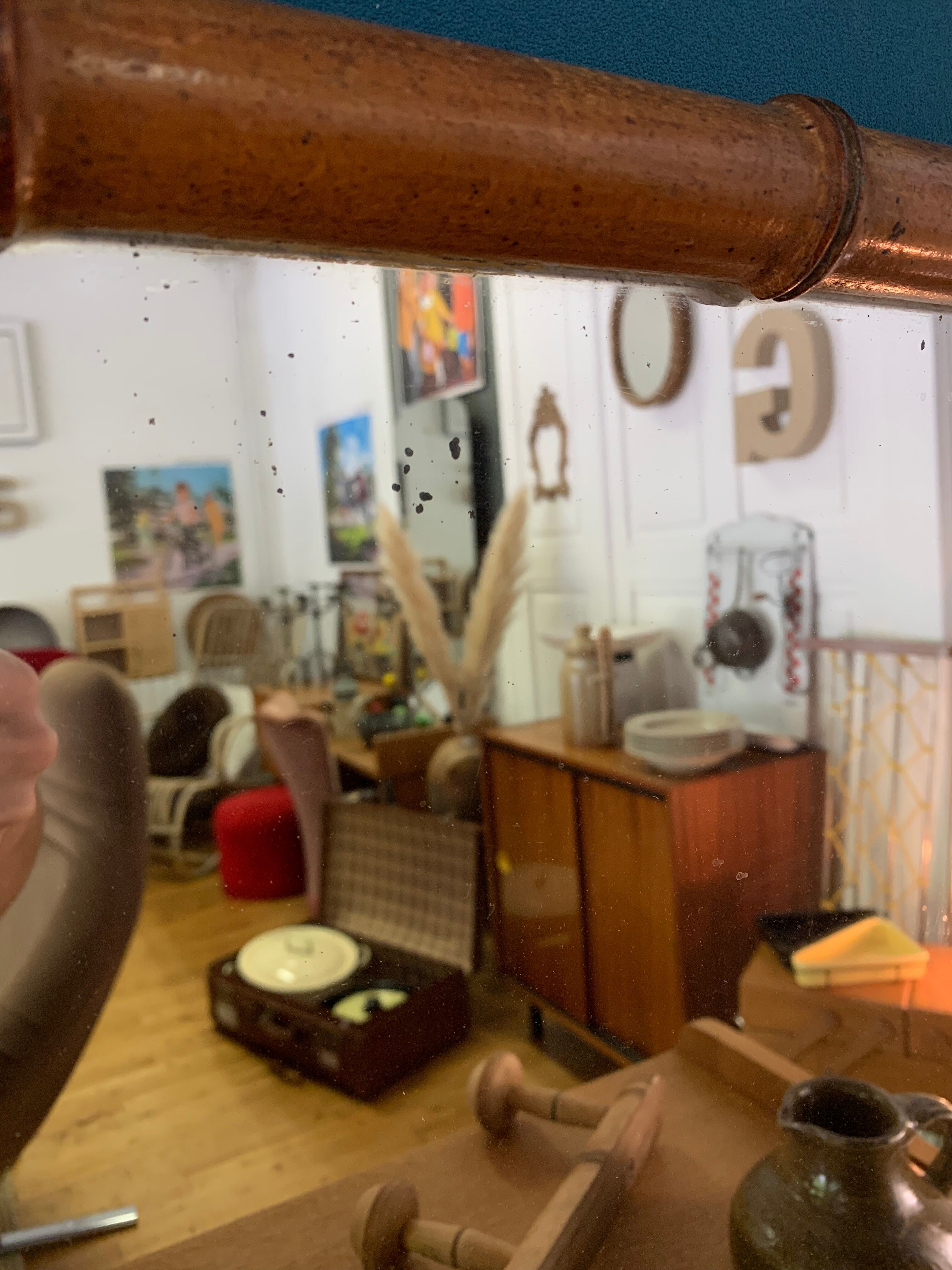 Bamboo mirror