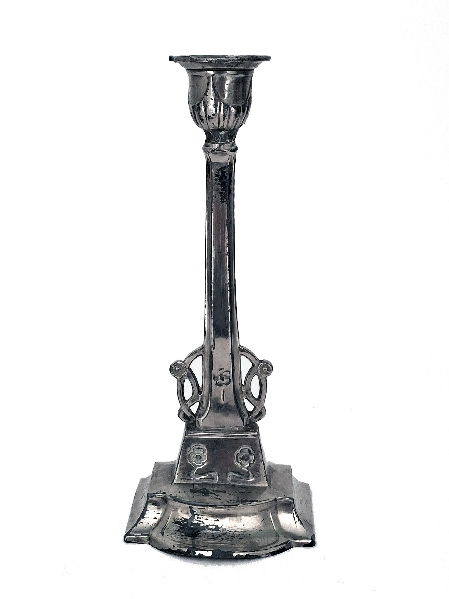 Art Nouveau candlestick set