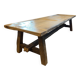 Tower antique oak farmhouse table - 300 by 93 cm
