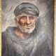 Fred Pailhès (1902-1991) "The Fisherman" Oil on panel signed