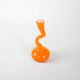 Orange vase, Swing Vase, Danish design, manufactured by Normann Copenhagen,