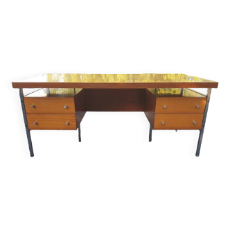 Bureau plat design italien vers 1970.