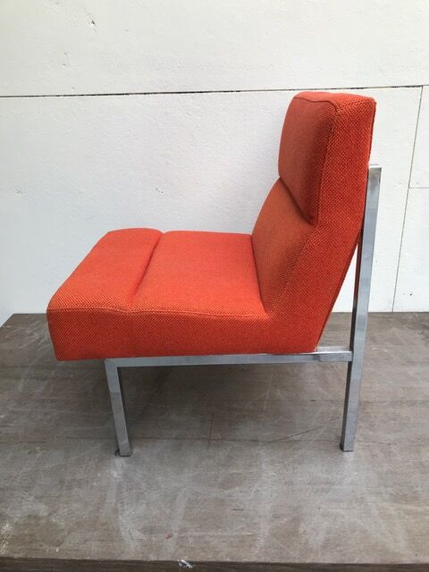 Orange and vintage chrome heater
