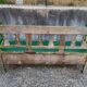 Wooden bench