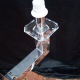 Chrome metal chandelier 70/80