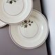 4 vintage flat plates from the Salins factory 210638