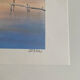 Lithographie signée de l’artiste francais provençal  victor zarou