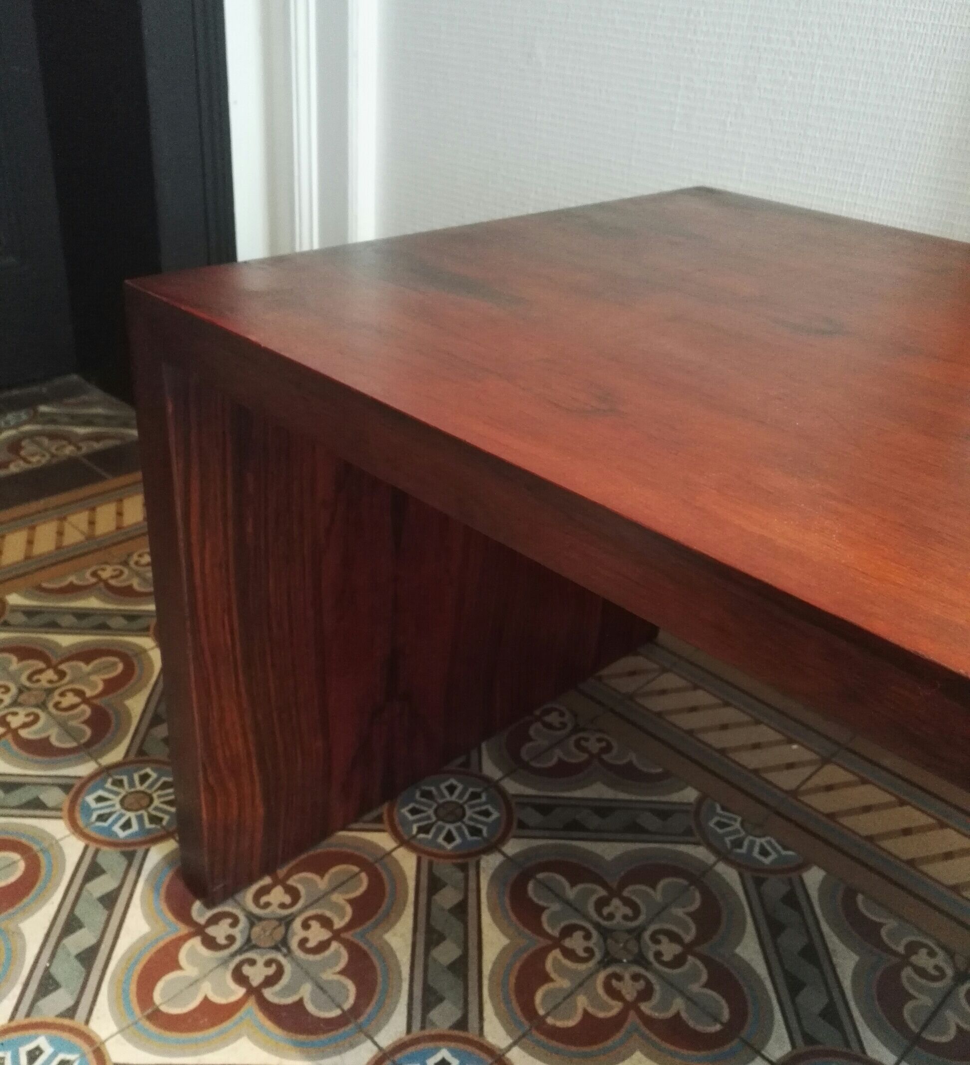 Rosewood coffee table