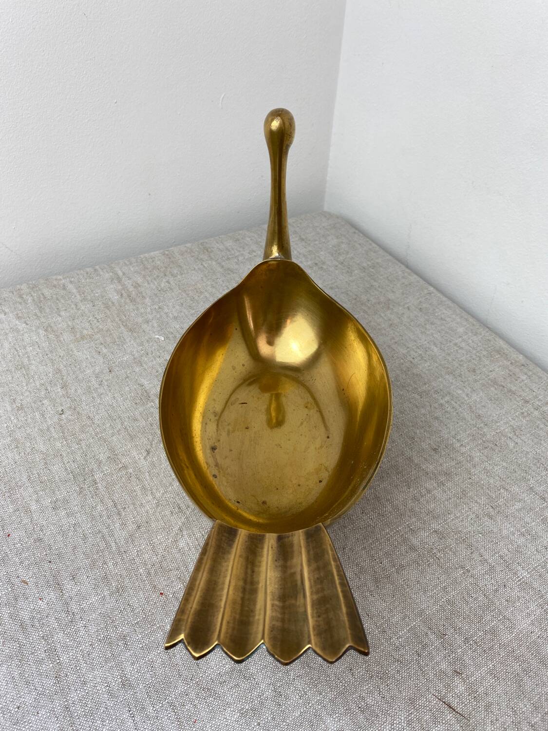 Brass zoomorphic cup