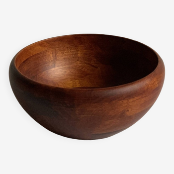 Teak salad bowl