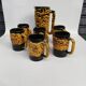 Rare ceramic beer service from Vallauris, created by LUC. 1960s.