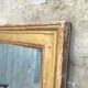 Golden rectangular mirror - 171x127cm