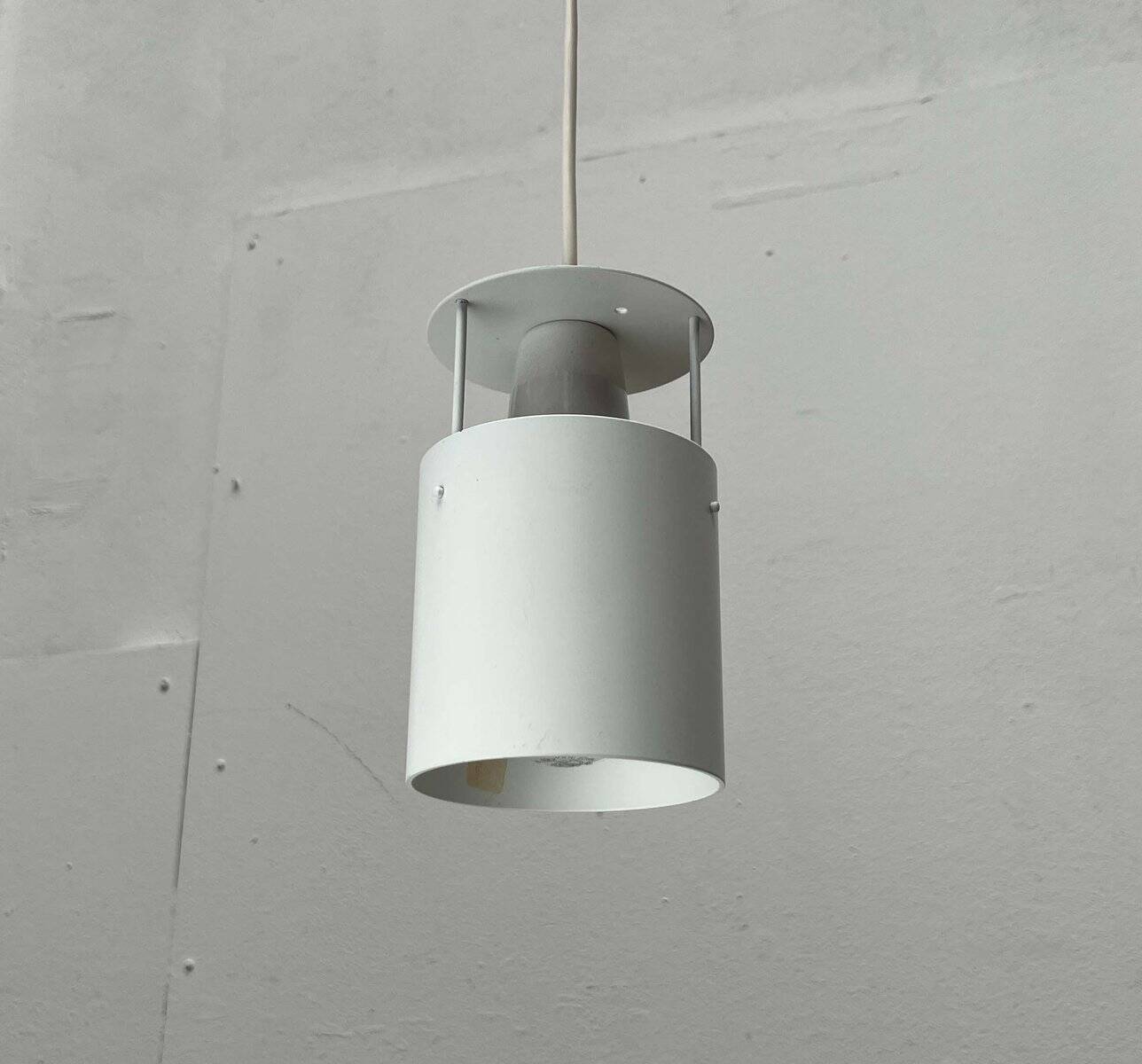 Fyrtønden pendant lamp, minimalist Danish modern mid-century by Asger Bay Christiansen for Lys, 1960s.