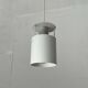 Fyrtønden pendant lamp, minimalist Danish modern mid-century by Asger Bay Christiansen for Lys, 1960s.