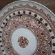 Old 26cm dish in Terre de Fer earthenware from Longwy, Henri II model