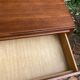 Vintage commode with tapered legs