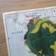 Vintage MDI School Map: Africa-South America.