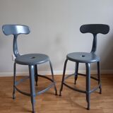 Paire de  chaises Nicolle