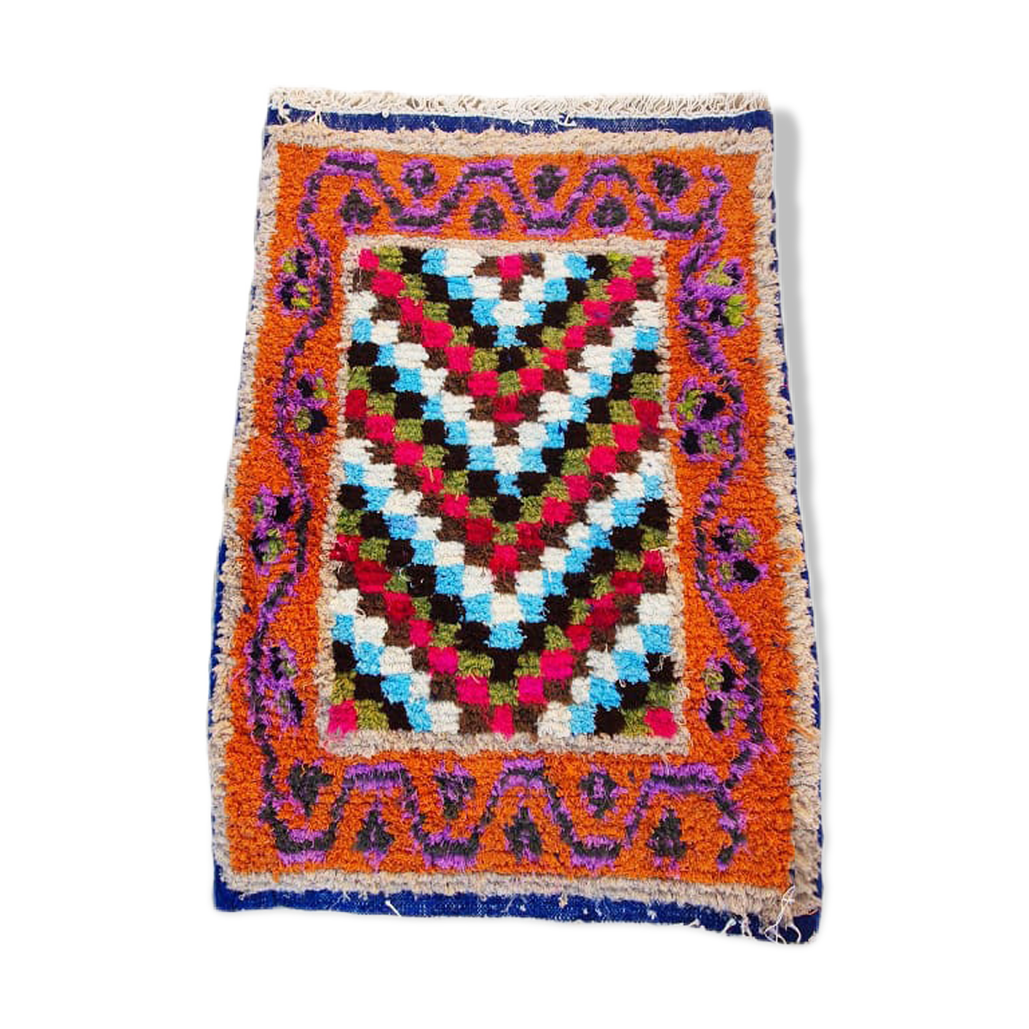 Berber carpet arrow of happiness 100 x 70cm