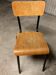 Adult chair 🪑 wood and steel 50s