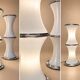 Enrico tronconi - paire de lampadaires modèle bamboo