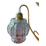 Bubble glass portable lamp