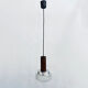 Pendant lamp by Hillebrand Germany 1970s