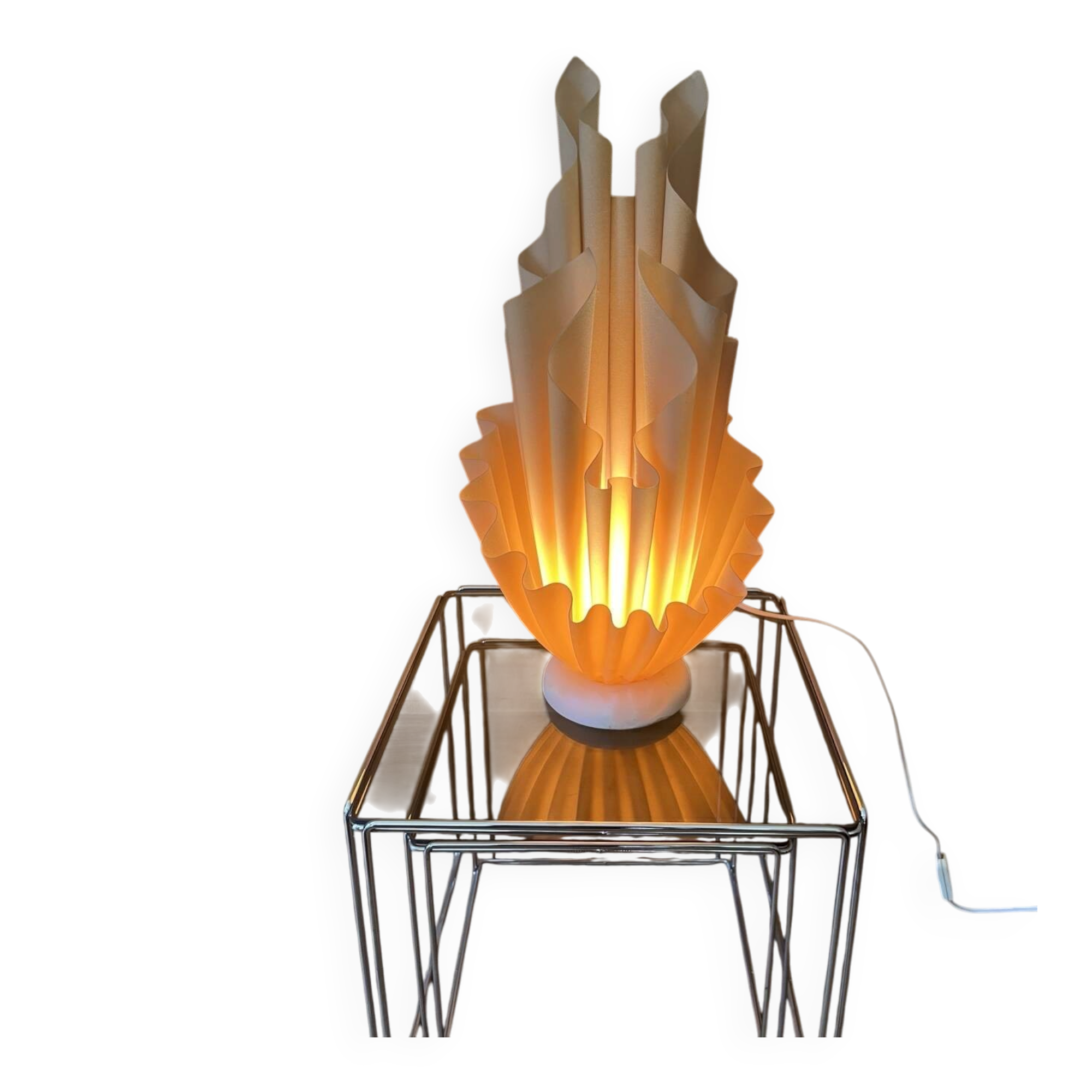 Corolle lamp by Georgia Jacob, France 1970s