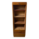 Vintage curtain file cabinet