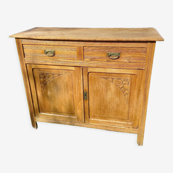 Art Deco sideboard 1930 2 doors 2 drawers