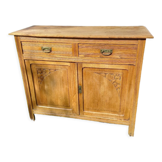 Art Deco sideboard 1930 2 doors 2 drawers
