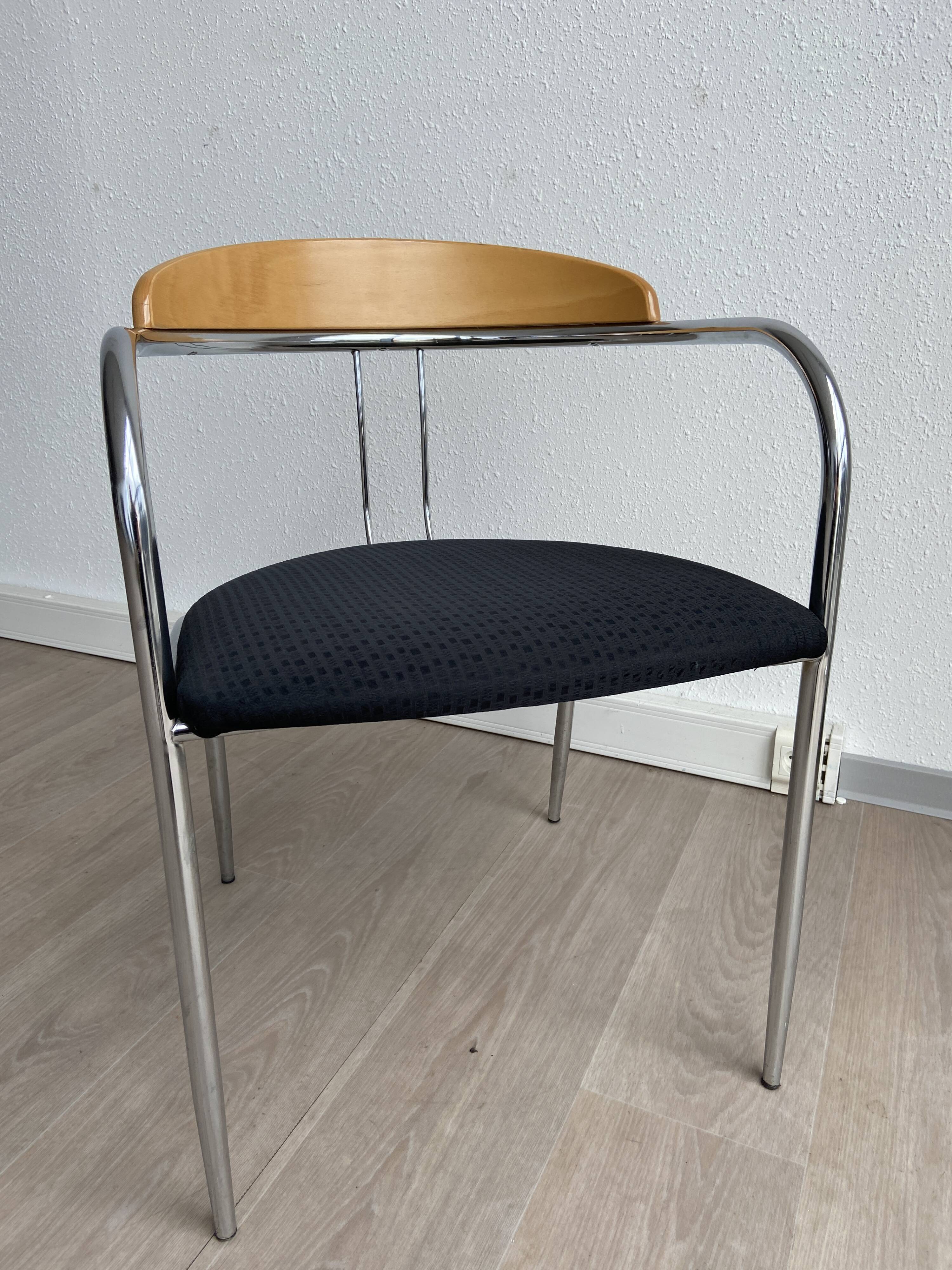 Pair of gondola design chairs