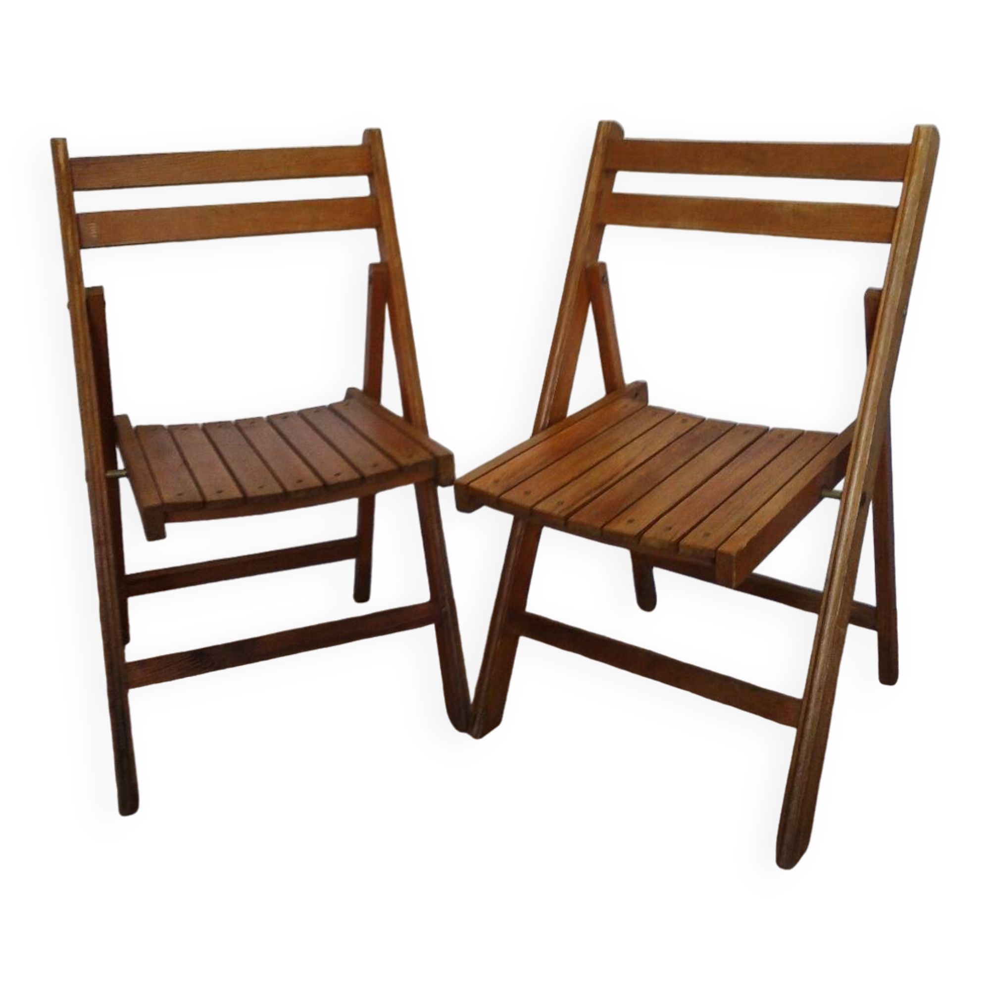 Vintage folding chairs