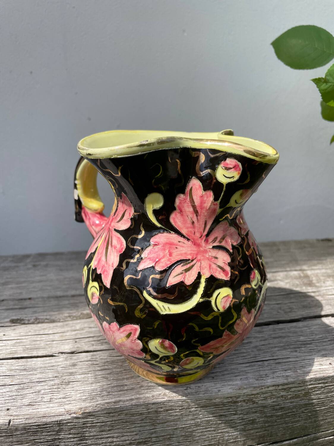 Monaco Vallauris Cerart ceramic vase pitcher